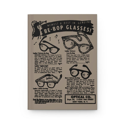 Be - Bop Glasses Ad Journal - Afrocentric Art by The Trini Gee