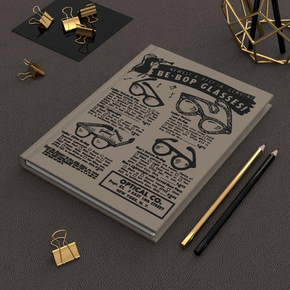 Be - Bop Glasses Ad Journal - Afrocentric Art by The Trini Gee