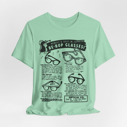 Be - Bop Glasses Shirt - Afrocentric Art by The Trini Gee