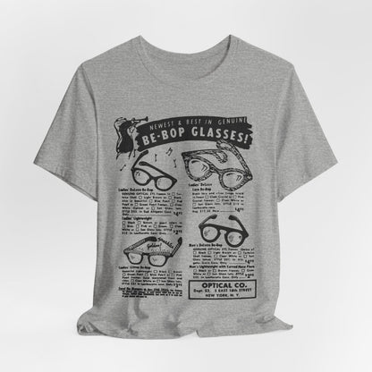 Be - Bop Glasses Shirt - Afrocentric Art by The Trini Gee