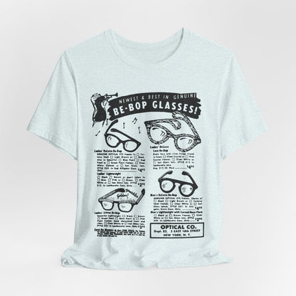 Be - Bop Glasses Shirt - Afrocentric Art by The Trini Gee