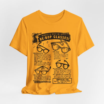 Be - Bop Glasses Shirt - Afrocentric Art by The Trini Gee