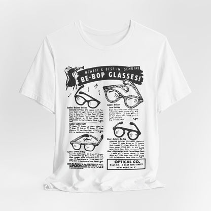 Be - Bop Glasses Shirt - Afrocentric Art by The Trini Gee
