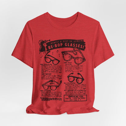 Be - Bop Glasses Shirt - Afrocentric Art by The Trini Gee