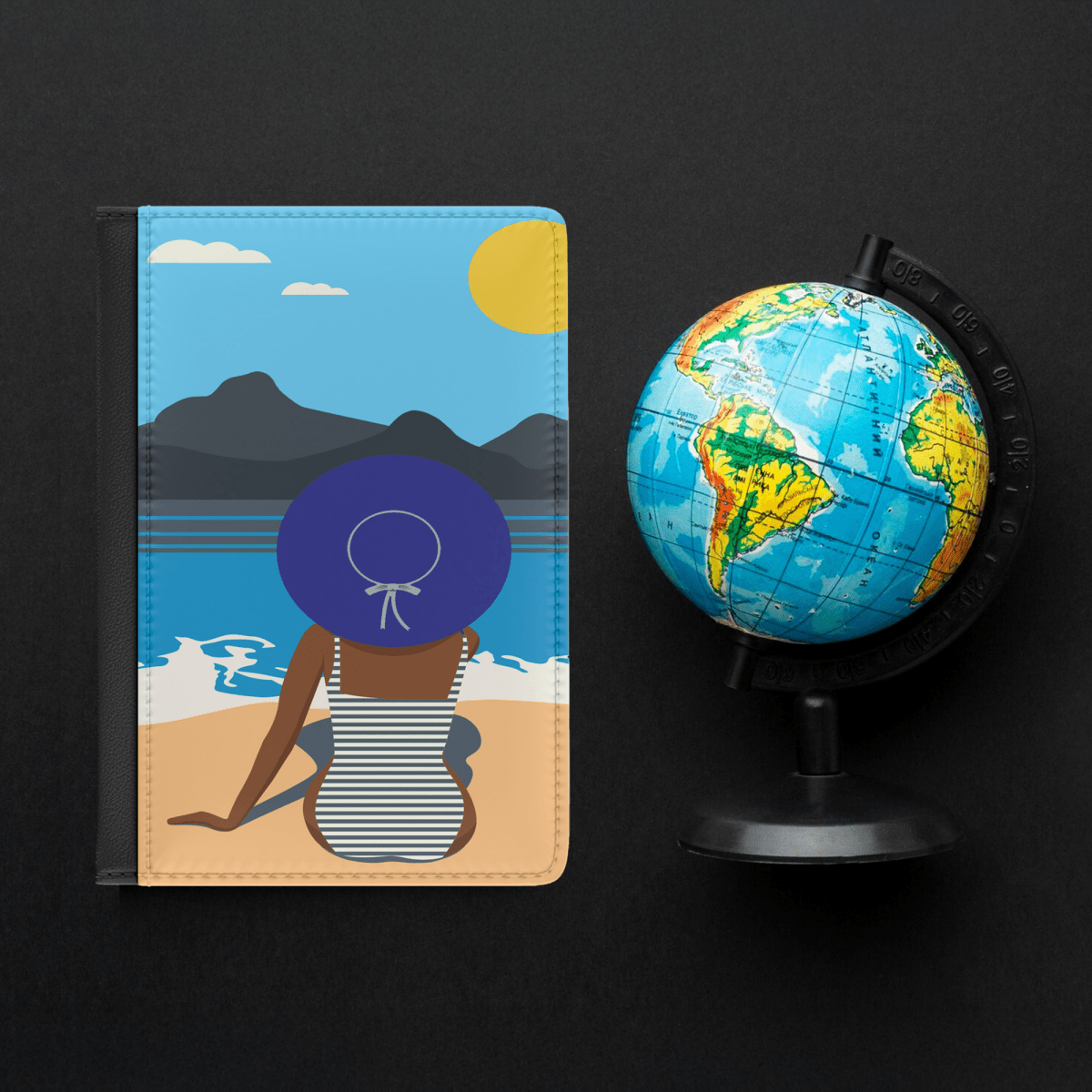Beach Travel Passport Cover - The Trini Gee