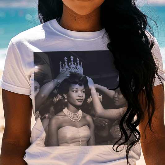 Beauty Queen Shirt - Afrocentric Art by The Trini Gee