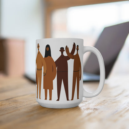 Brown People Mug