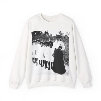 Bethune Girls Sweatshirt - Afrocentric Art by The Trini Gee