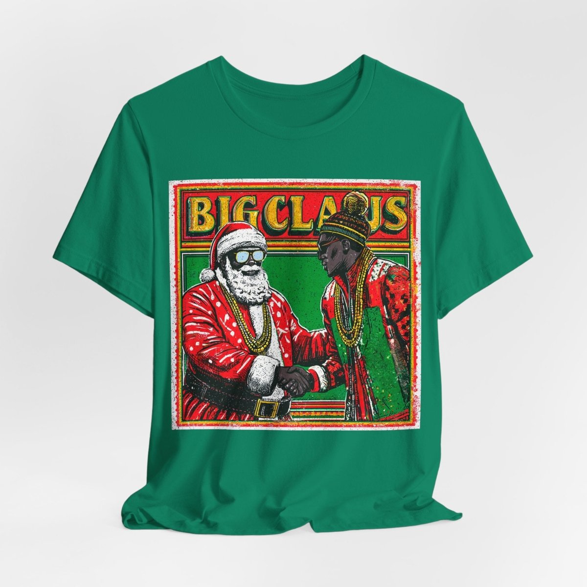 Big Claus Energy Shirt - Afrocentric Art by The Trini Gee