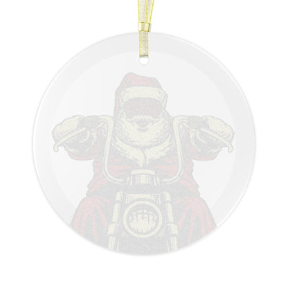 Biker Santa Ornament - The Trini Gee