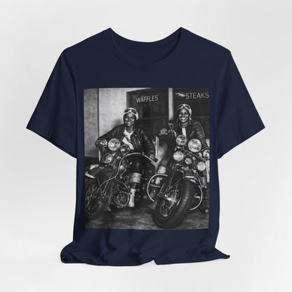 Biker Women Shirt - Afrocentric Art by The Trini Gee