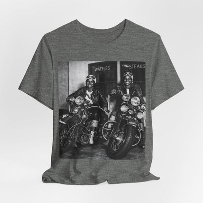 Biker Women Shirt - Afrocentric Art by The Trini Gee