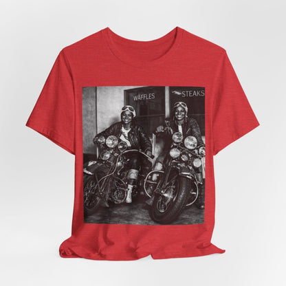 Biker Women Shirt - Afrocentric Art by The Trini Gee