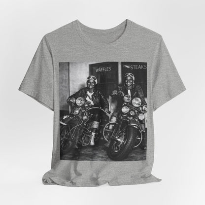 Biker Women Shirt - Afrocentric Art by The Trini Gee