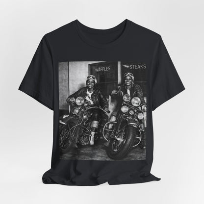 Biker Women Shirt - Afrocentric Art by The Trini Gee