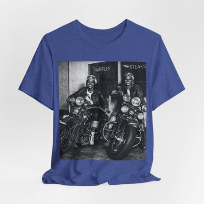 Biker Women Shirt - Afrocentric Art by The Trini Gee