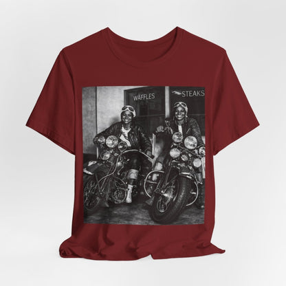 Biker Women Shirt - Afrocentric Art by The Trini Gee