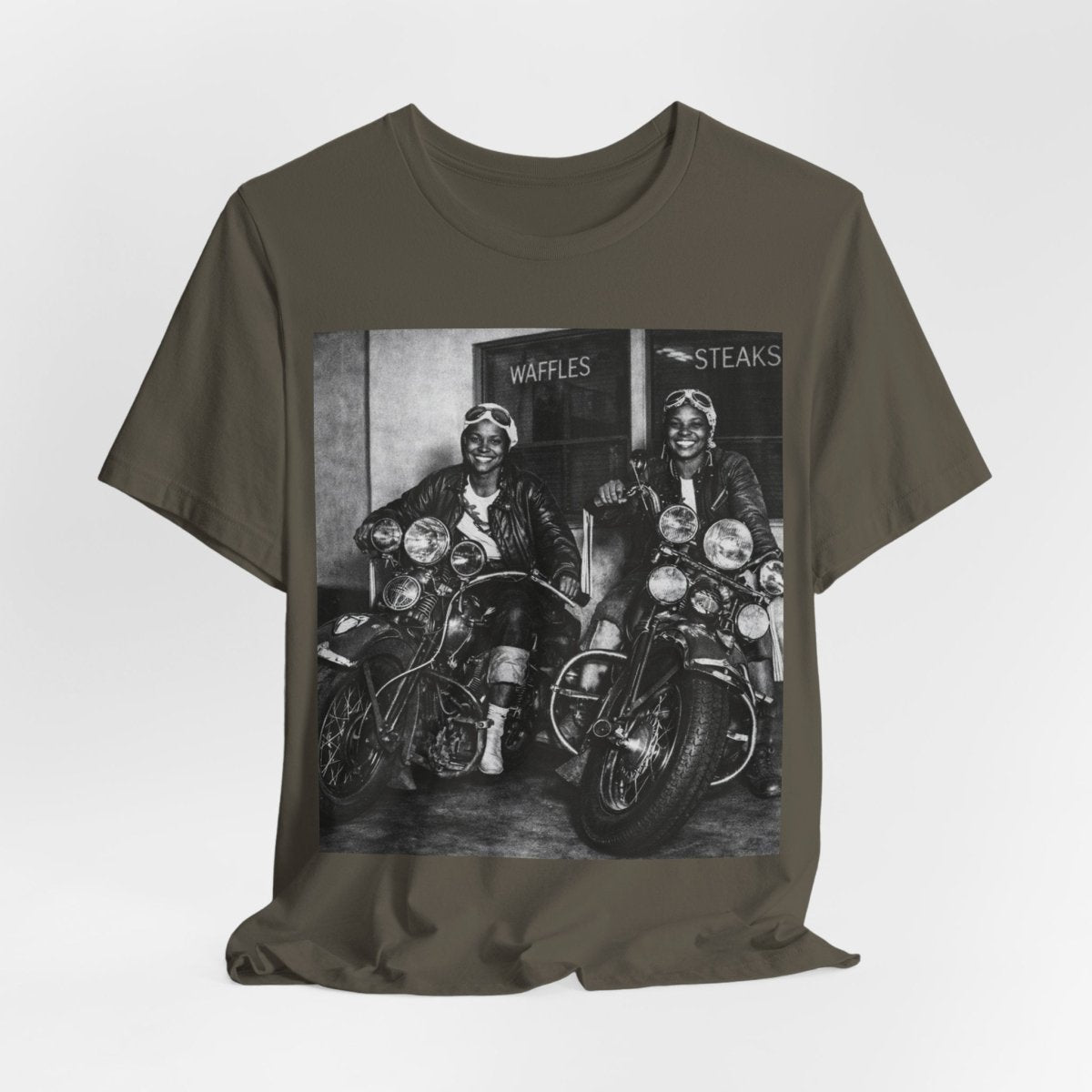 Biker Women Shirt - Afrocentric Art by The Trini Gee