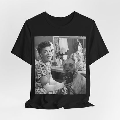 Billie Holiday and Mister Shirt - Afrocentric Art by The Trini Gee