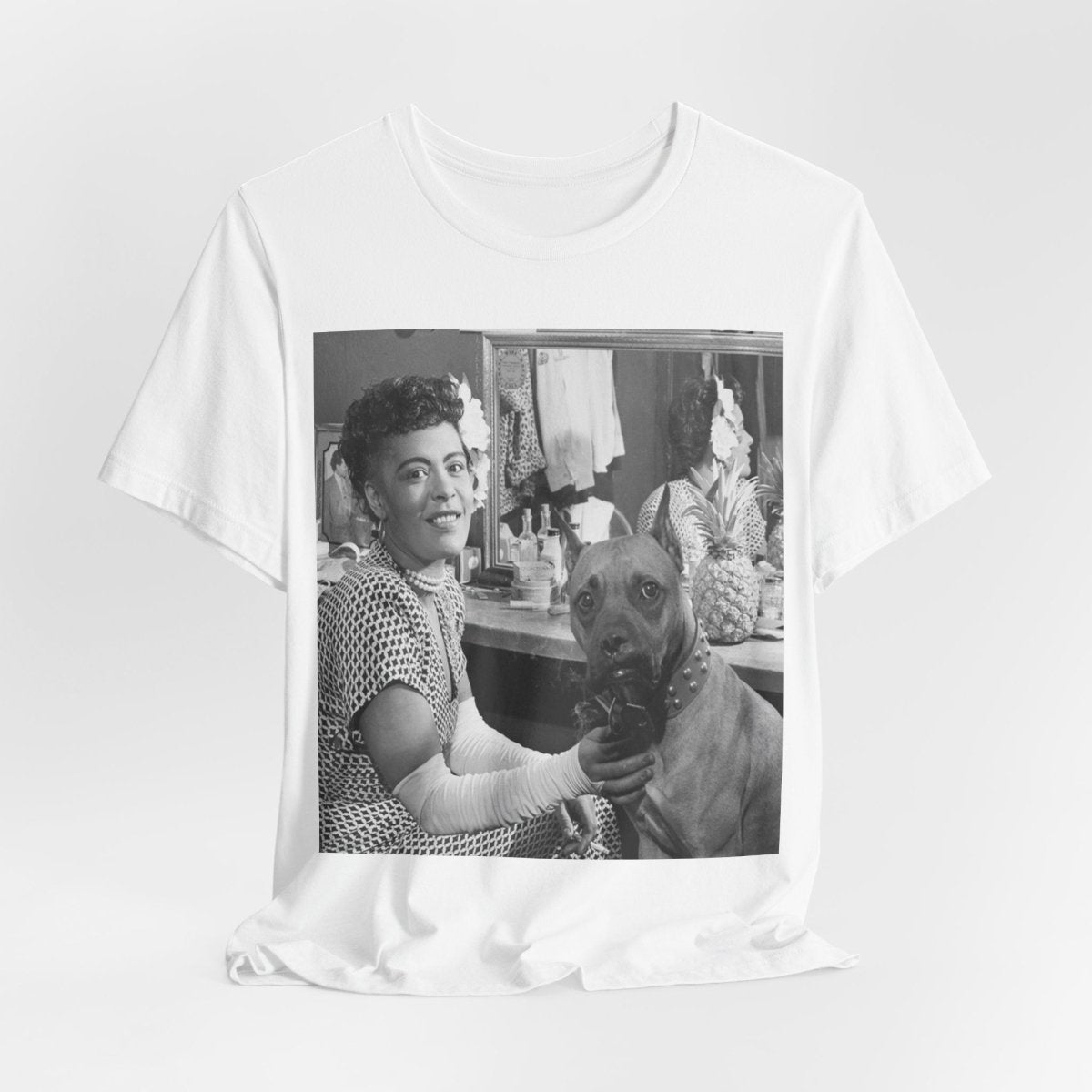 Billie Holiday and Mister Shirt - Afrocentric Art by The Trini Gee