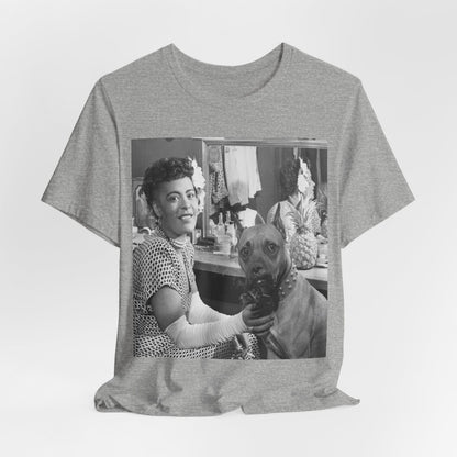 Billie Holiday and Mister Shirt - Afrocentric Art by The Trini Gee