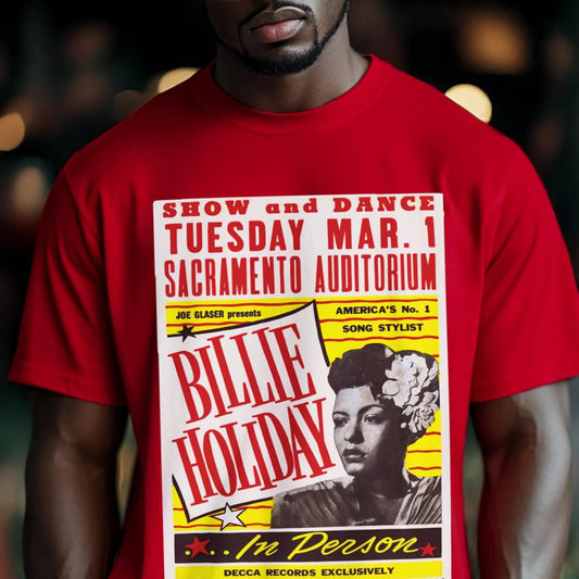 Billie Holiday Concert Shirt - The Trini Gee