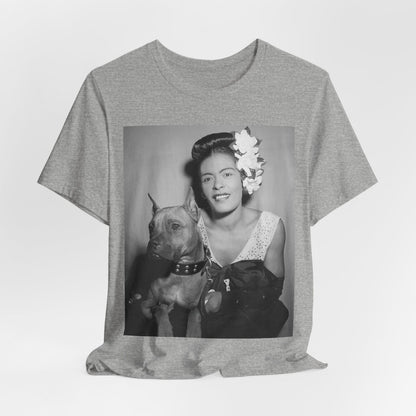 Billie Holiday & Mister Shirt - Afrocentric Art by The Trini Gee