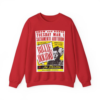 Billie Holiday Poster Sweatshirt - The Trini Gee