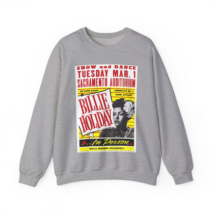 Billie Holiday Poster Sweatshirt - The Trini Gee