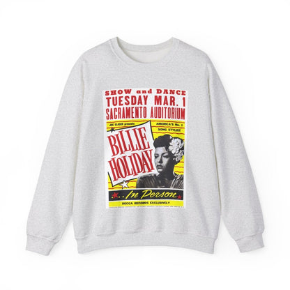 Billie Holiday Poster Sweatshirt - The Trini Gee