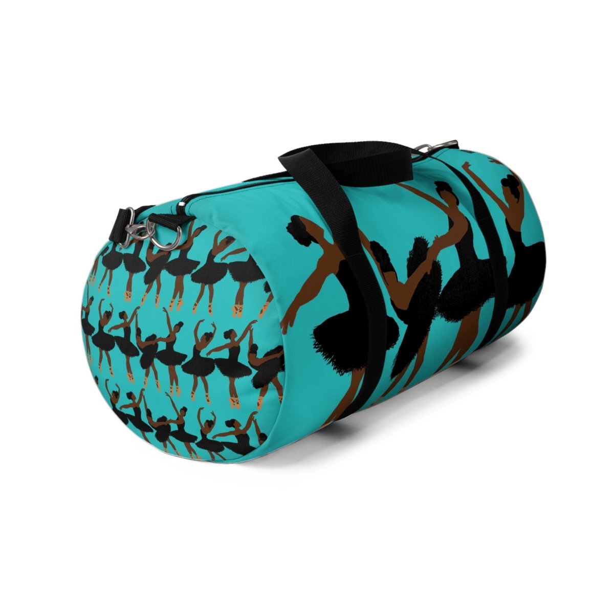 Black Ballerinas Duffel Bag - Afrocentric Art by The Trini Gee