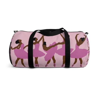 Black Ballerinas Duffel Bag - Afrocentric Art by The Trini Gee