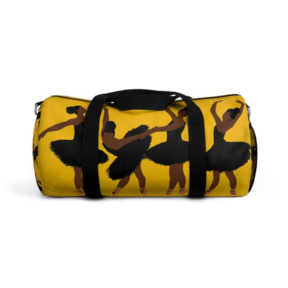Black Ballerinas Duffel Bag - Afrocentric Art by The Trini Gee