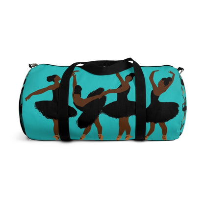 Black Ballerinas Duffel Bag - Afrocentric Art by The Trini Gee