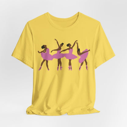 Black Ballerinas Shirt - Afrocentric Art by The Trini Gee
