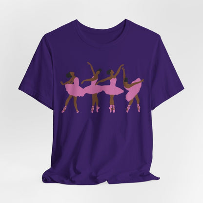 Black Ballerinas Shirt - Afrocentric Art by The Trini Gee