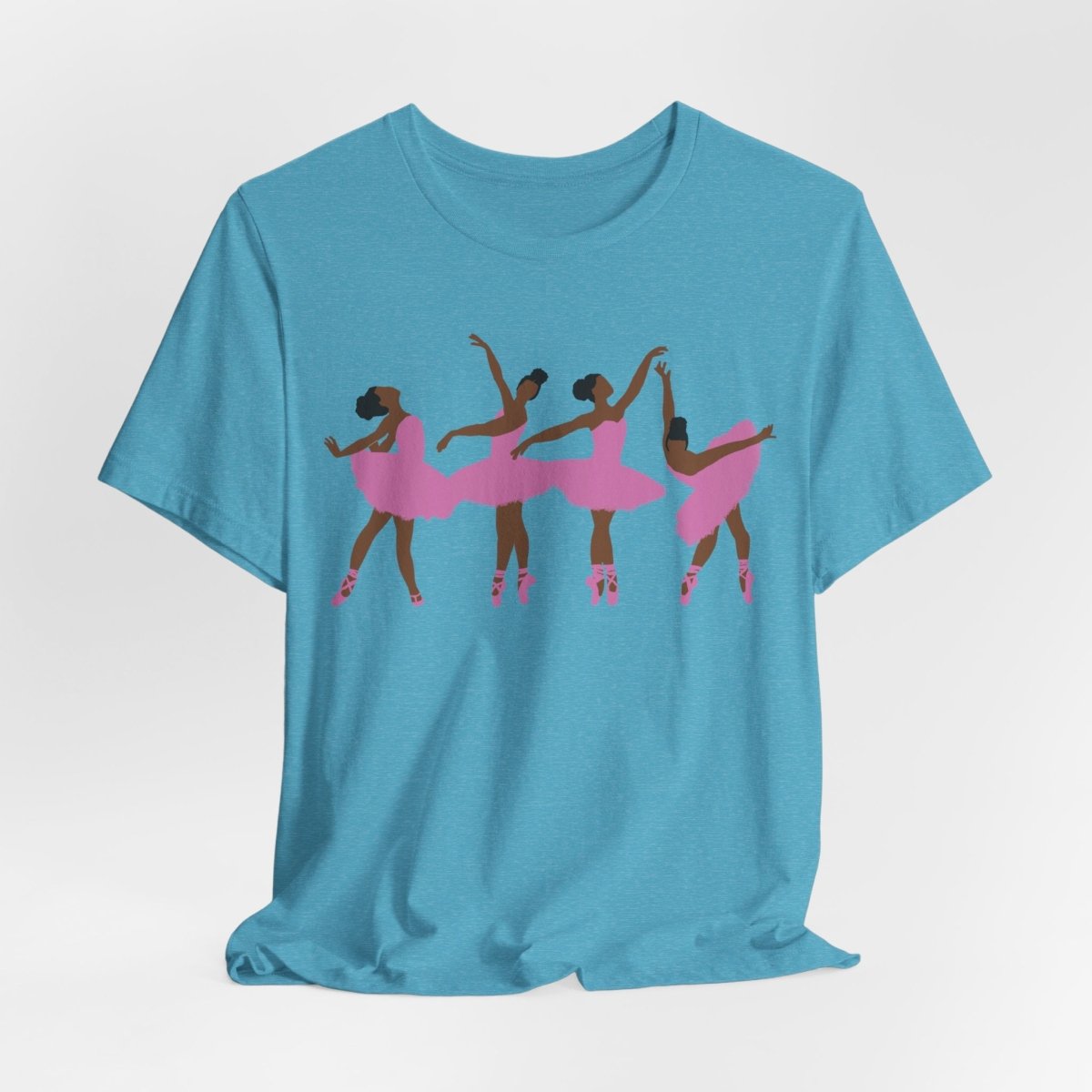 Black Ballerinas Shirt - Afrocentric Art by The Trini Gee