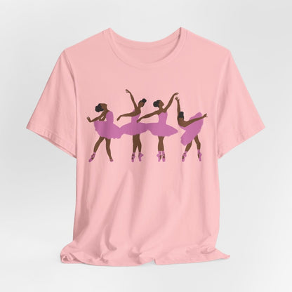 Black Ballerinas Shirt - Afrocentric Art by The Trini Gee