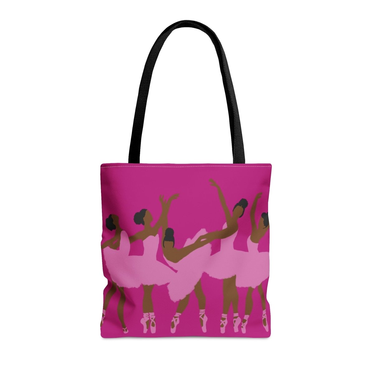 Black Ballerinas Tote Bag - Afrocentric Art by The Trini Gee