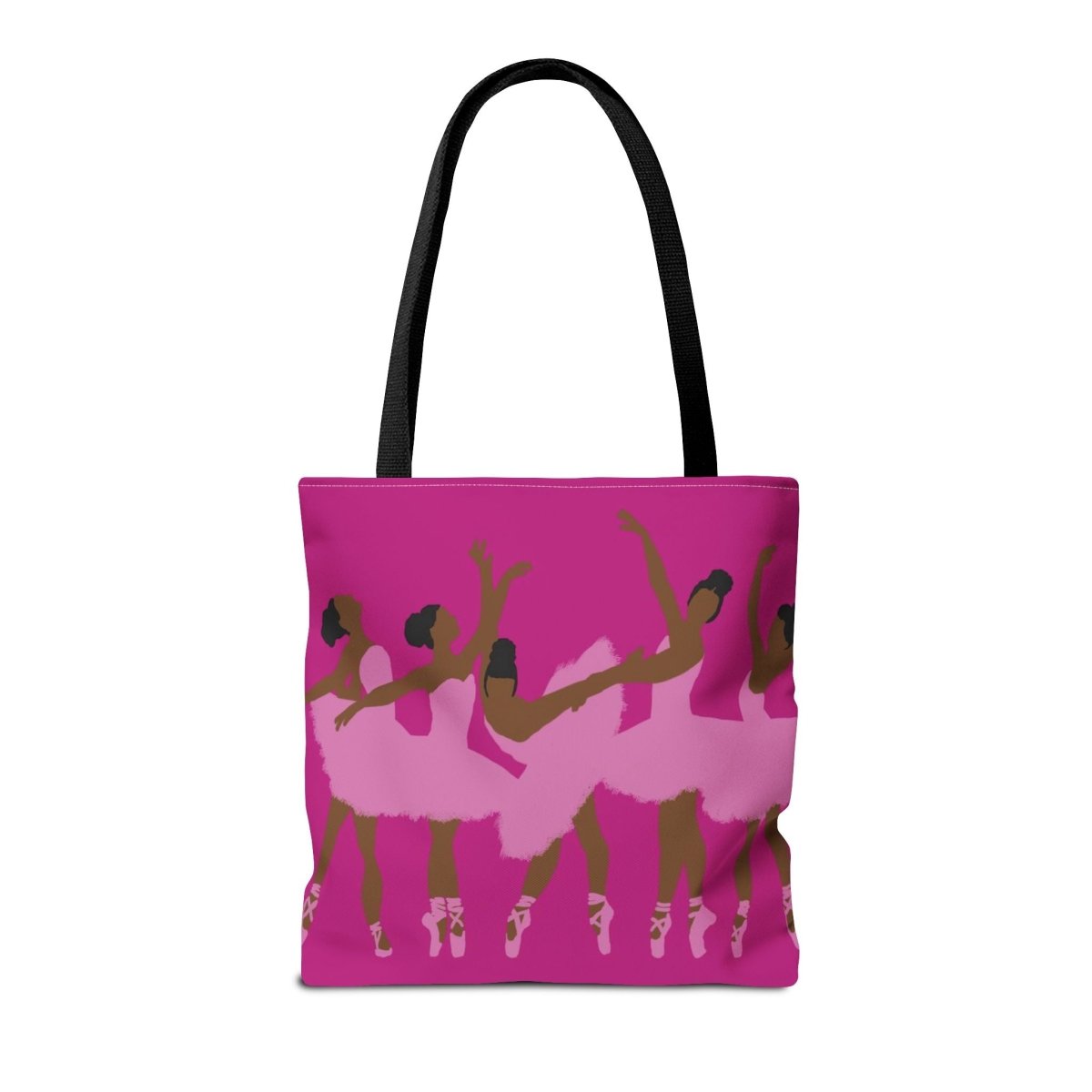 Black Ballerinas Tote Bag - Afrocentric Art by The Trini Gee