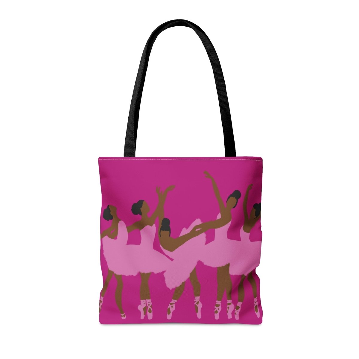 Black Ballerinas Tote Bag - Afrocentric Art by The Trini Gee