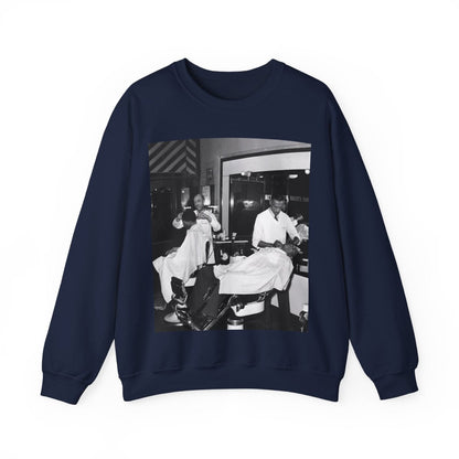 Black Barber Shop Sweatshirt - The Trini Gee