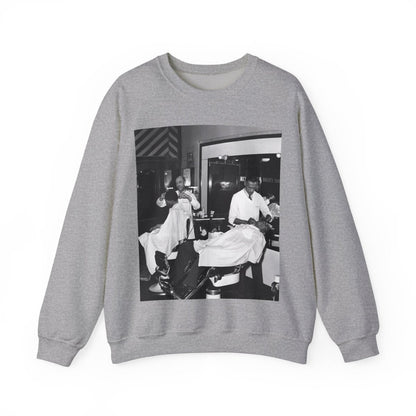Black Barber Shop Sweatshirt - The Trini Gee