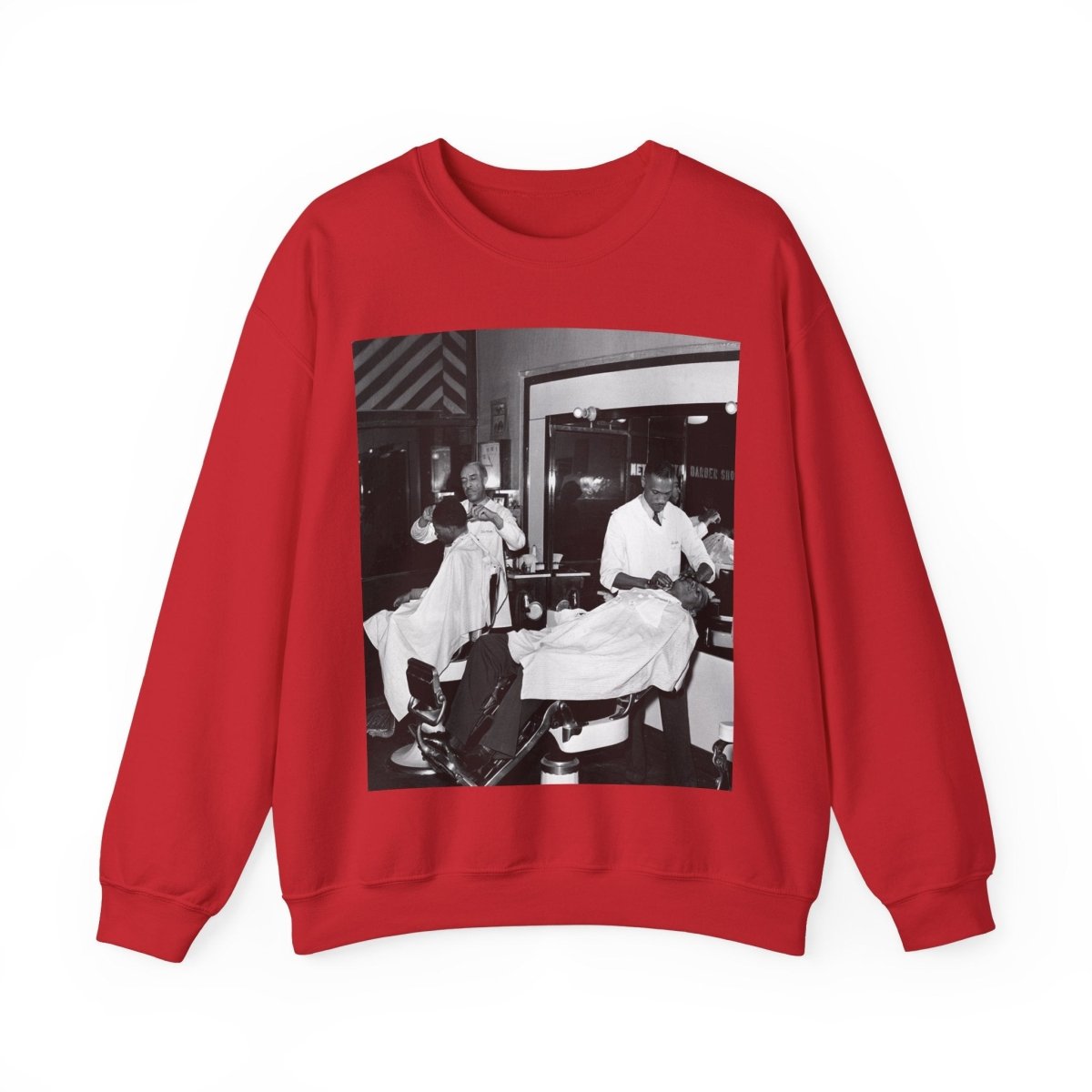 Black Barber Shop Sweatshirt - The Trini Gee