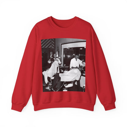 Black Barber Shop Sweatshirt - The Trini Gee