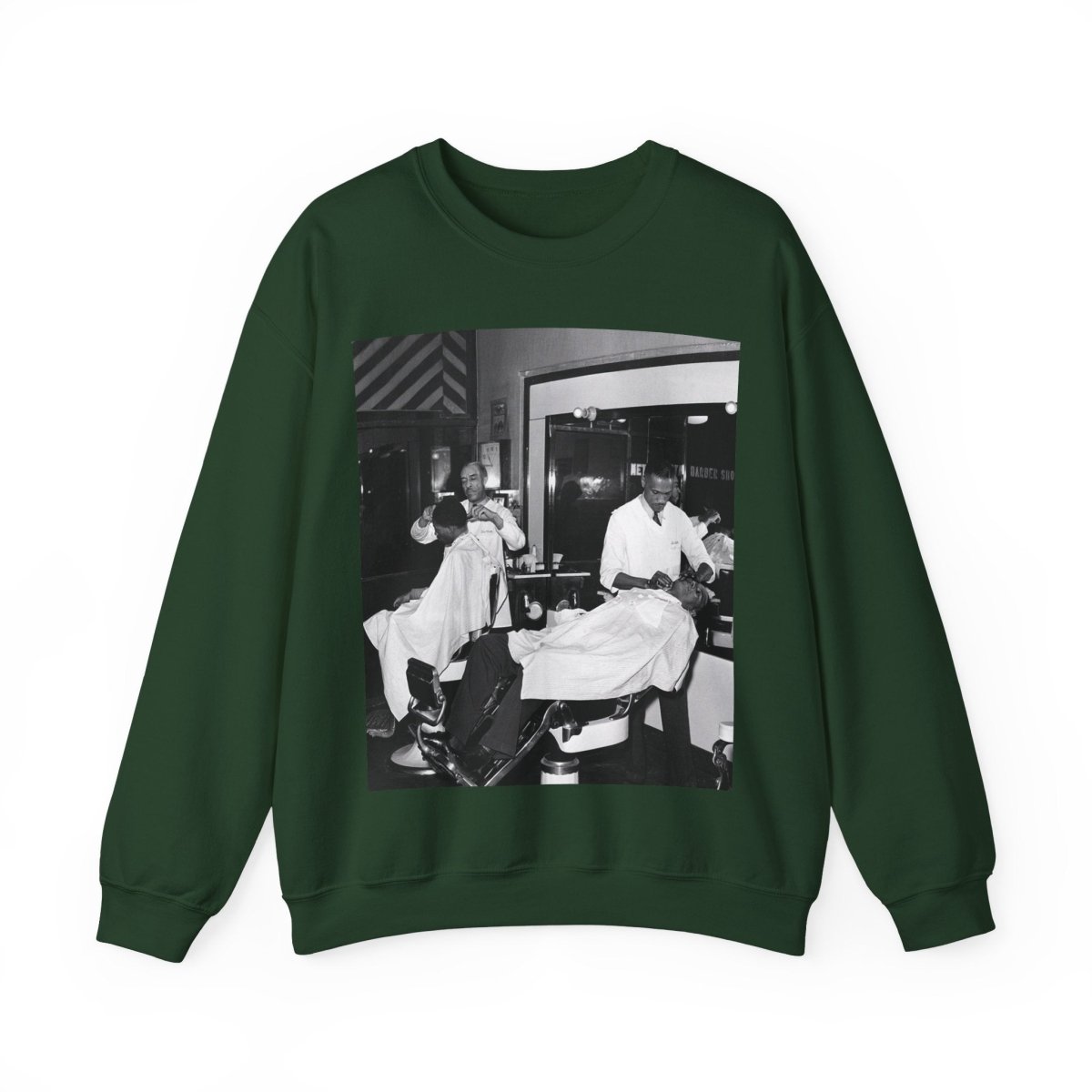 Black Barber Shop Sweatshirt - The Trini Gee