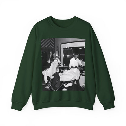 Black Barber Shop Sweatshirt - The Trini Gee