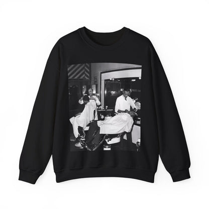 Black Barber Shop Sweatshirt - The Trini Gee