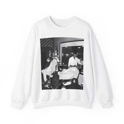 Black Barber Shop Sweatshirt - The Trini Gee
