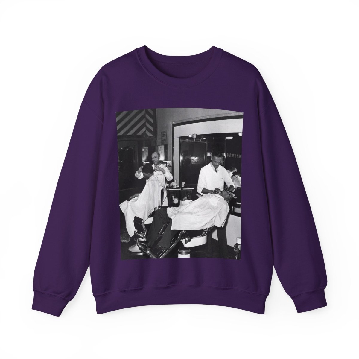 Black Barber Shop Sweatshirt - The Trini Gee